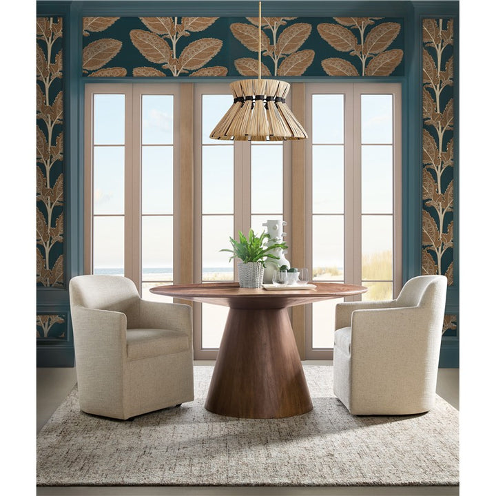 Commerce And Market - Madison Round Dining Table - Medium Wood