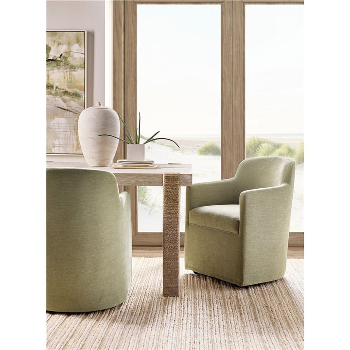 Commerce And Market - Seaside Rectangle Dining Table With 1-22" Leaf - Beige