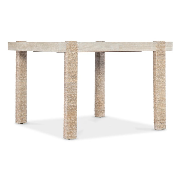 Commerce And Market - Seaside Rectangle Dining Table With 1-22" Leaf - Beige