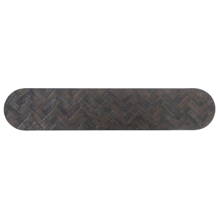 Commerce And Market - Console Table - Dark Brown