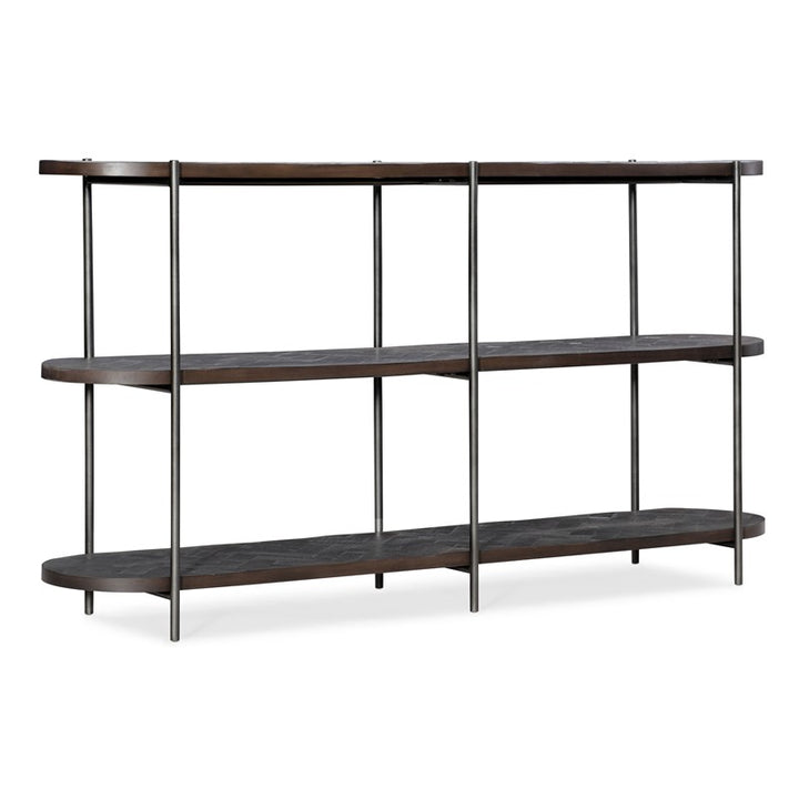 Commerce And Market - Console Table - Dark Brown