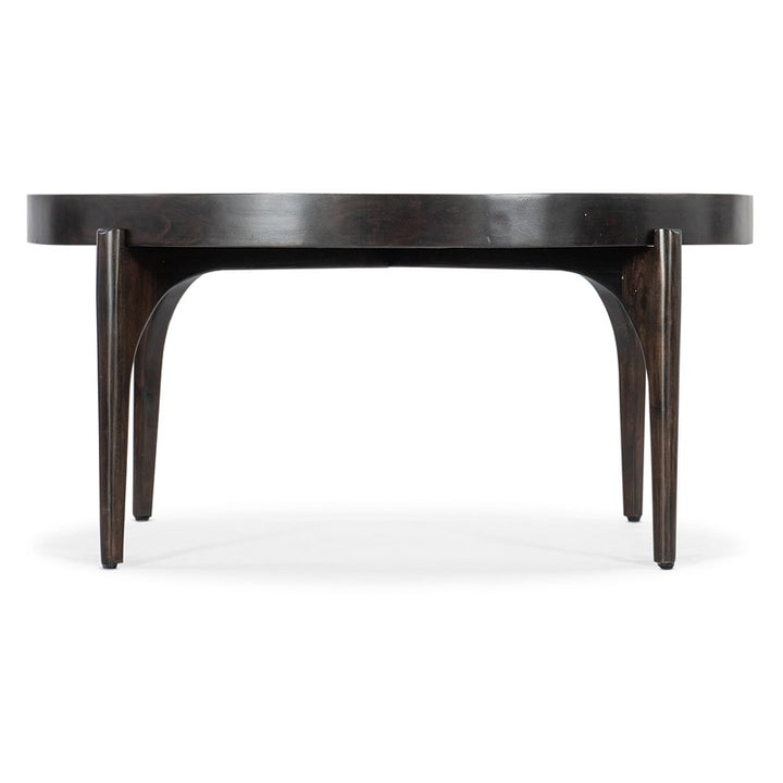Commerce And Market - Round Cocktail Table - Black