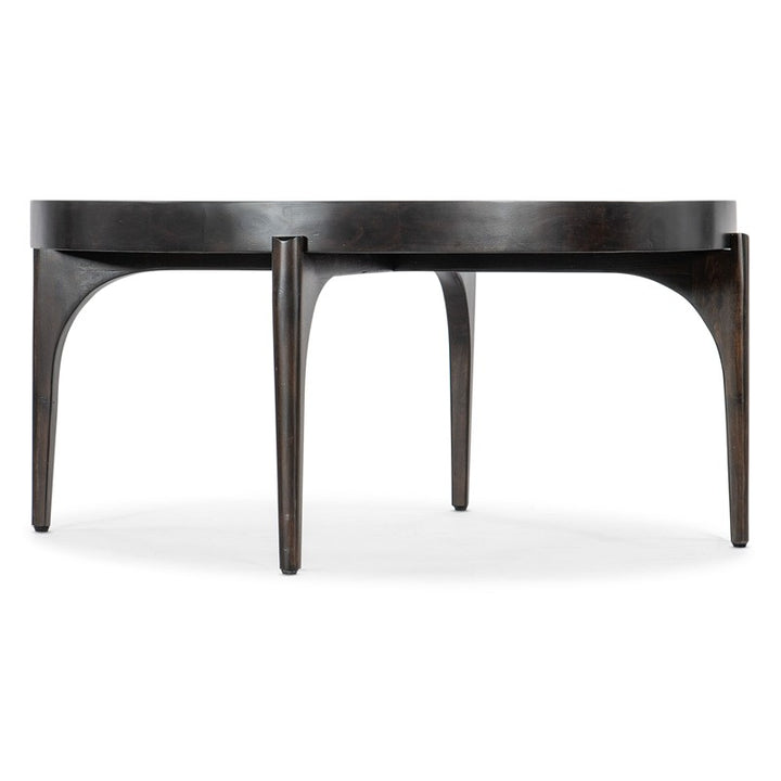 Commerce And Market - Round Cocktail Table - Black