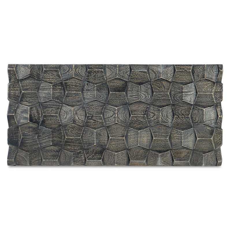 Commerce And Market - Chiseling Cocktail Table - Dark Gray