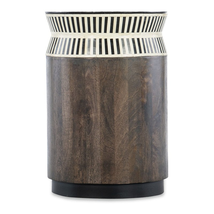 Commerce And Market - Jacobs Ladder End Table - Dark Brown