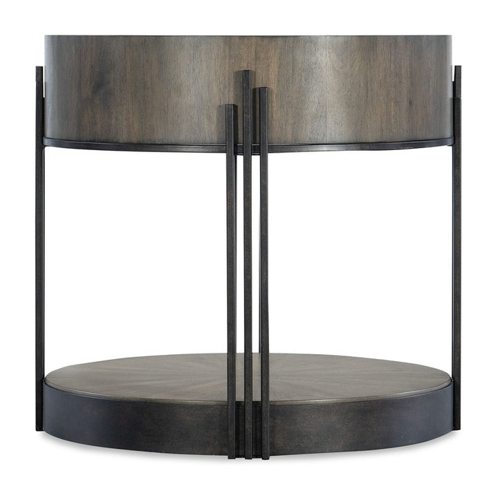 Commerce And Market - Skyline Side Table - Dark Brown