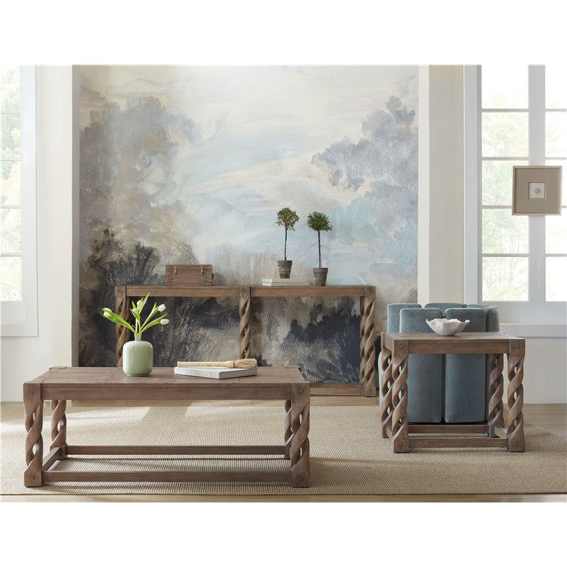 Commerce And Market - Jack O'bein Long Skinny Console - Light Brown