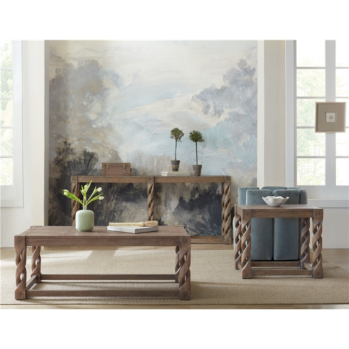Commerce And Market - Jack O'bein Long Skinny Console - Light Brown
