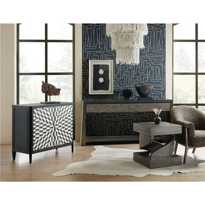 Commerce And Market - Kubrick Console Table - Dark Brown