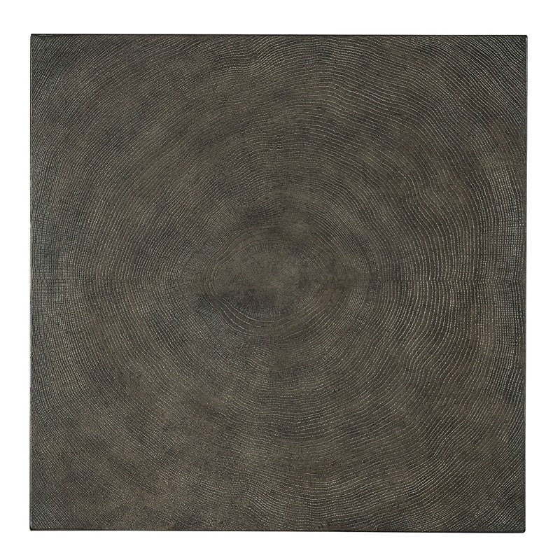 Commerce And Market - Twister End Table - Dark Brown