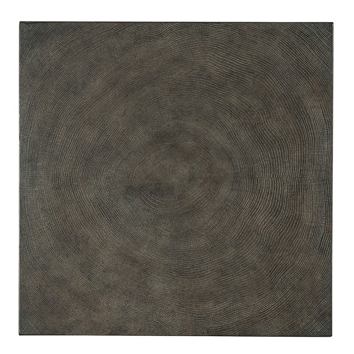 Commerce And Market - Twister End Table - Dark Brown