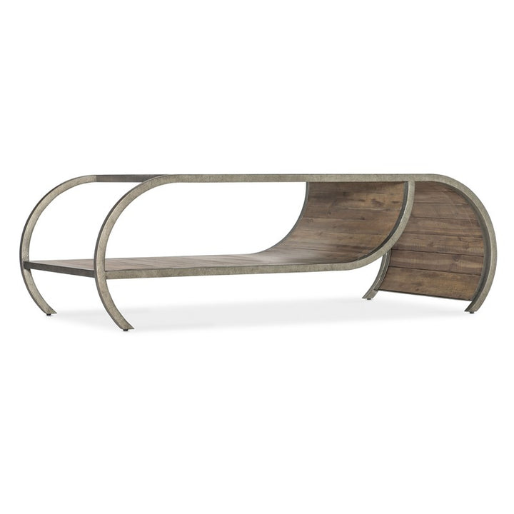 Commerce And Market - Open Ended Cocktail Table - Dark Brown