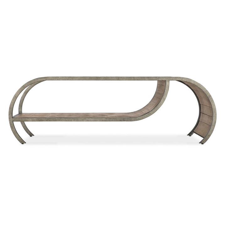 Commerce And Market - Open Ended Cocktail Table - Dark Brown
