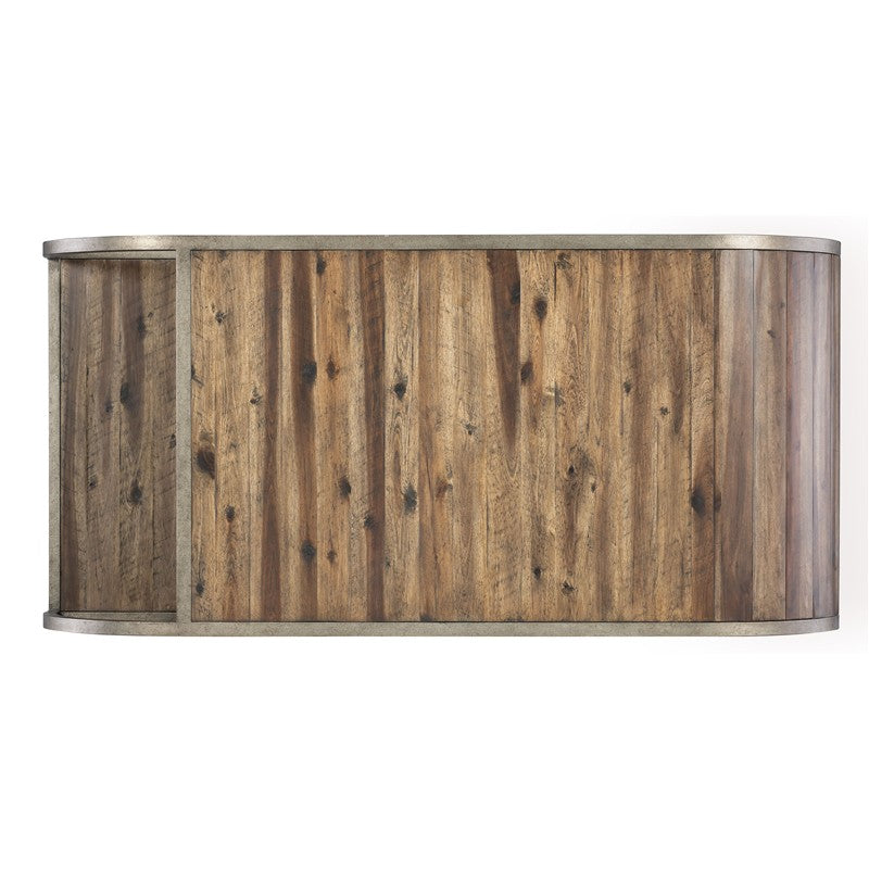 Commerce And Market - Open Ended Cocktail Table - Dark Brown