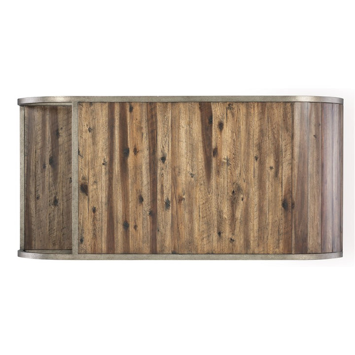 Commerce And Market - Open Ended Cocktail Table - Dark Brown