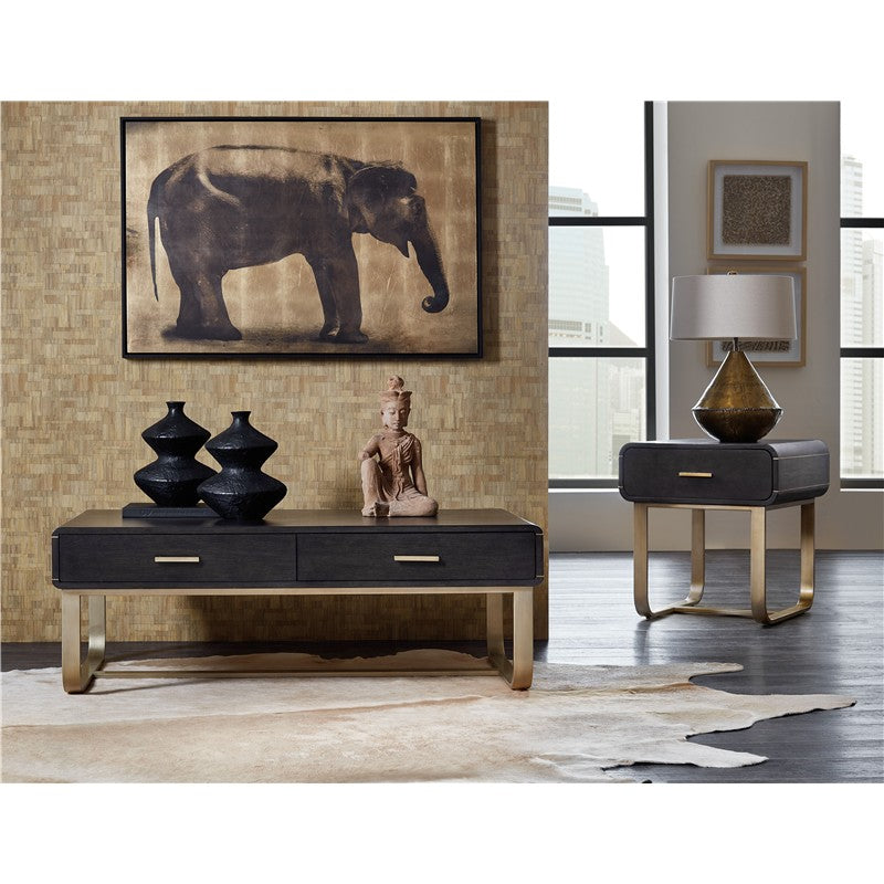 Commerce And Market - Metropolitan End Table - Black