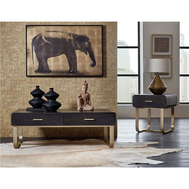 Commerce And Market - Metropolitan End Table - Black