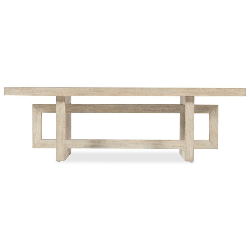 Commerce And Market - Modern Rectangle Cocktail Table - Beige
