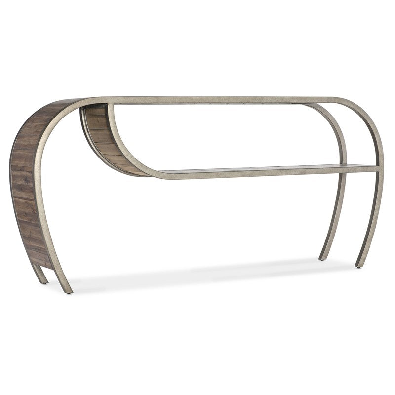 Commerce And Market - Open Ended Console Table - Dark Brown