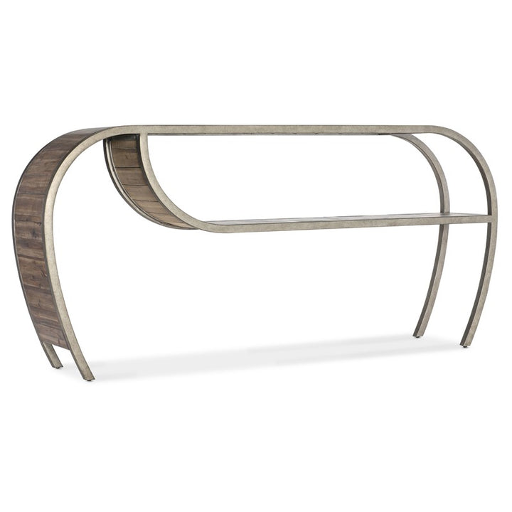 Commerce And Market - Open Ended Console Table - Dark Brown
