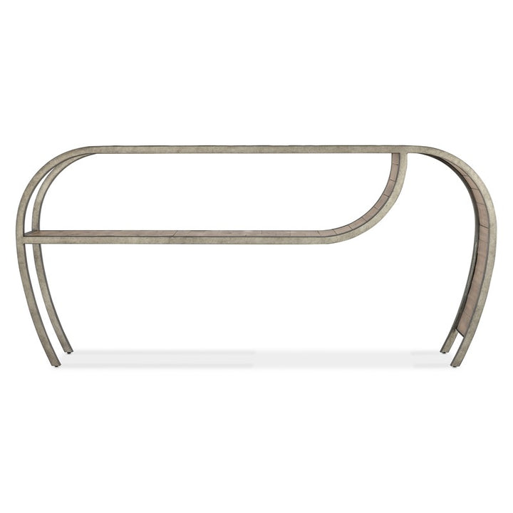 Commerce And Market - Open Ended Console Table - Dark Brown