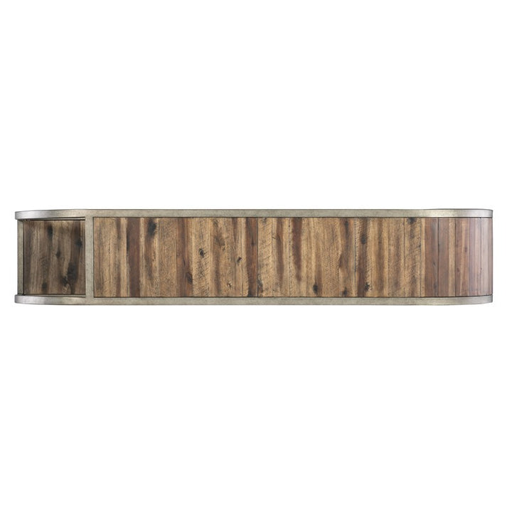 Commerce And Market - Open Ended Console Table - Dark Brown
