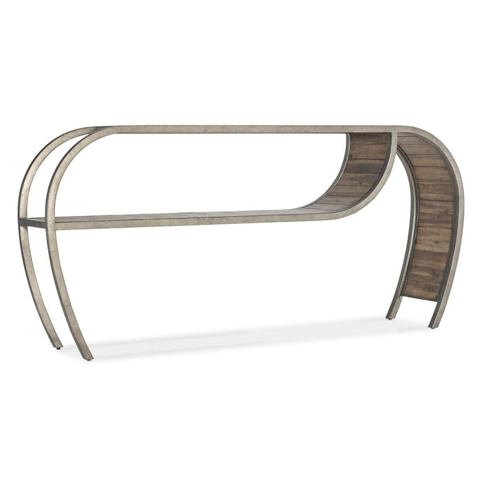 Commerce And Market - Open Ended Console Table - Dark Brown