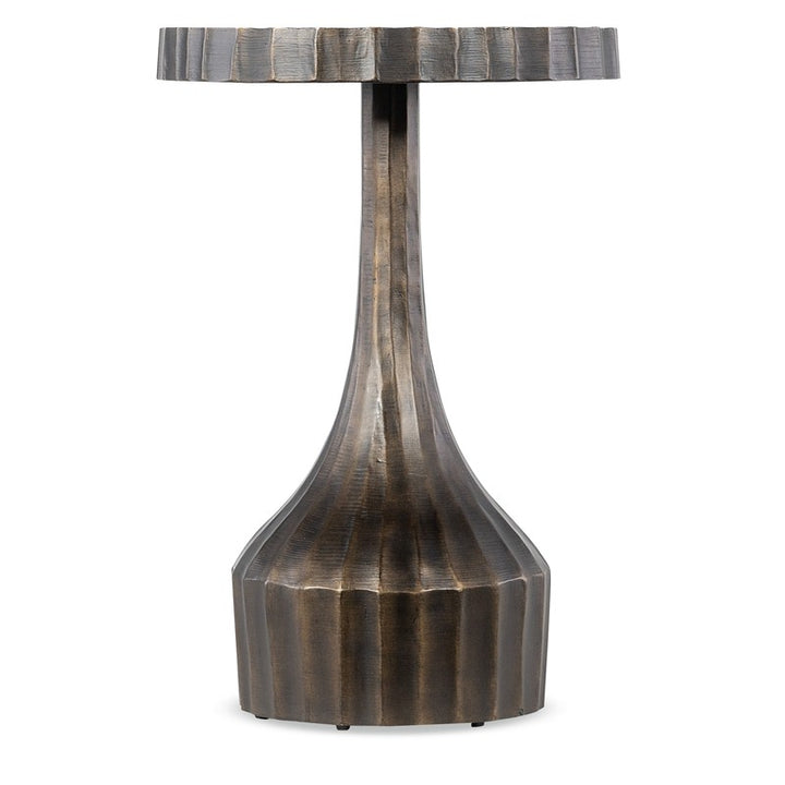 Commerce And Market - Ferrous Accent Table - Bronze