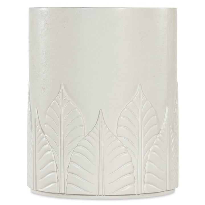 Commerce And Market - Amelia Round End Table - White