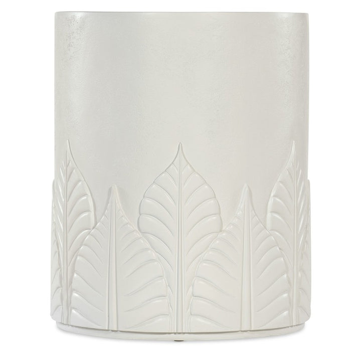 Commerce And Market - Amelia Round End Table - White