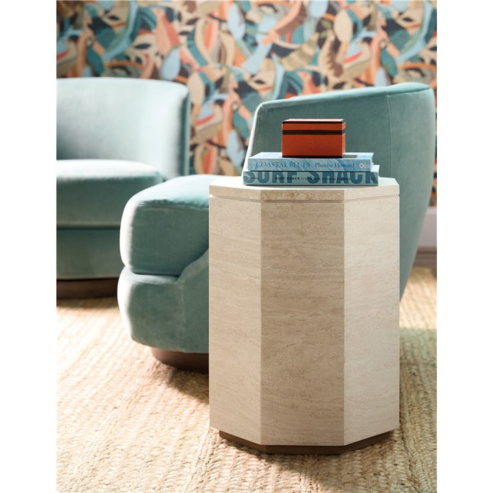 Commerce And Market - Haven Spot Table - Beige