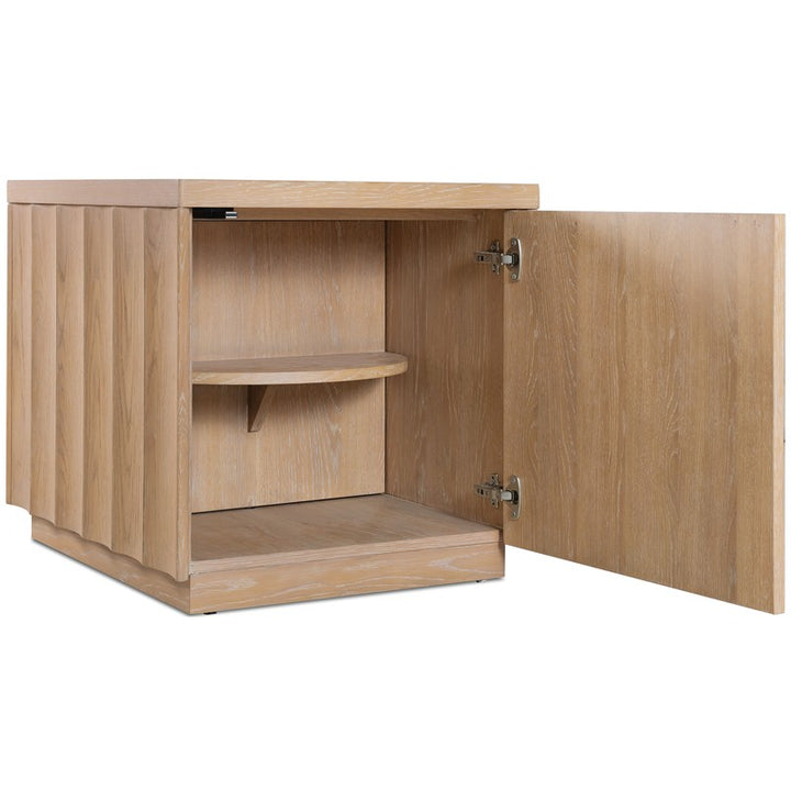 Commerce And Market - Willow End Table - Light Wood