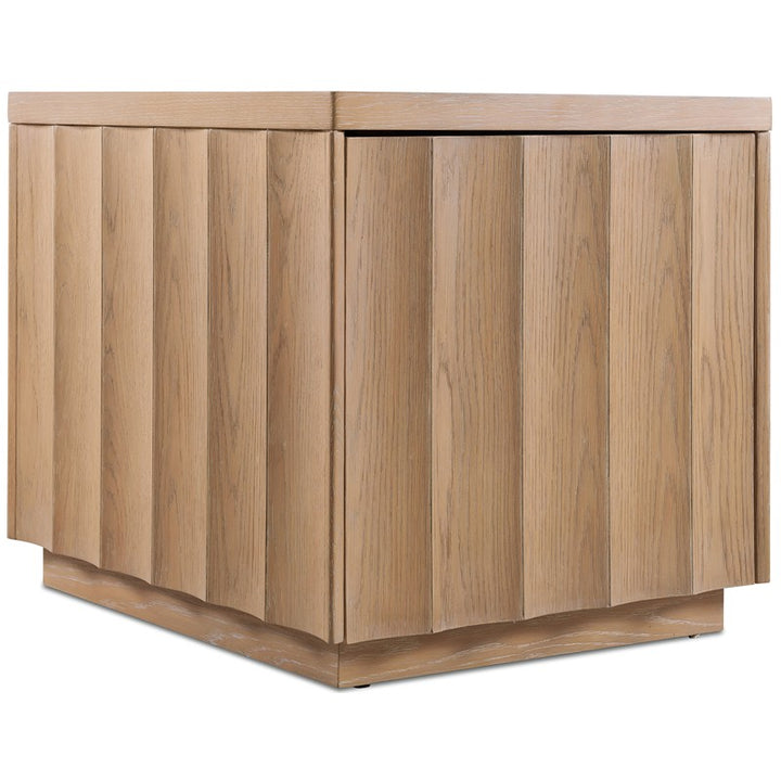 Commerce And Market - Willow End Table - Light Wood