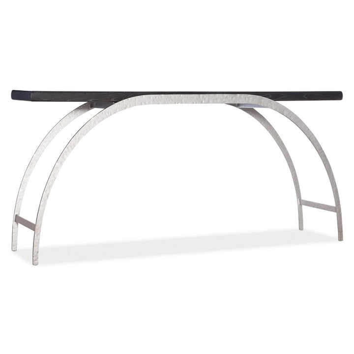 Commerce And Market - Metal And Wood Console