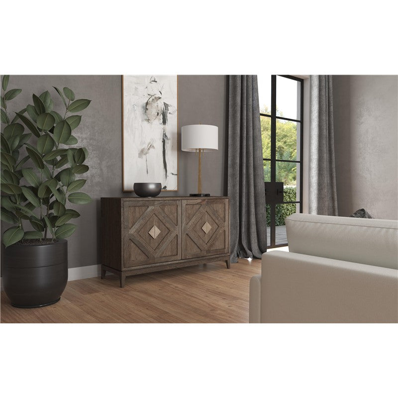 Commerce And Market - Carved Accent Chest