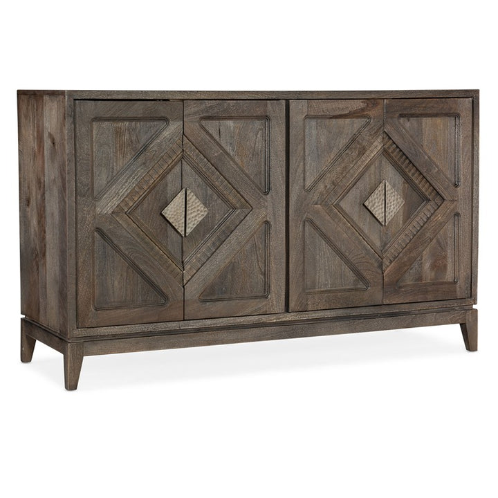 Commerce And Market - Carved Accent Chest