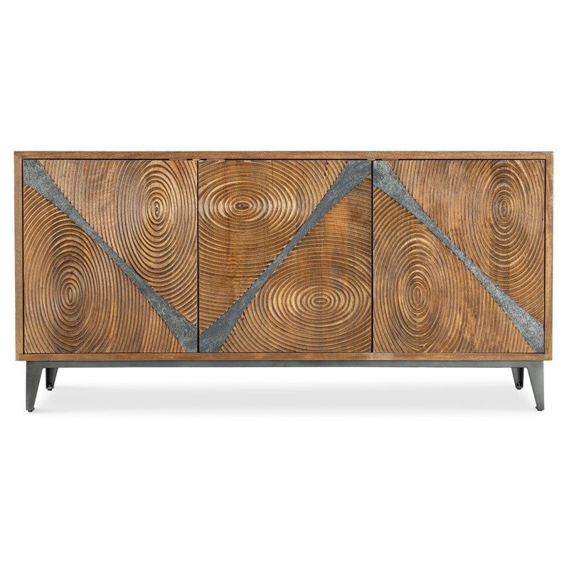 Commerce And Market - Vortex Credenza - Light Brown