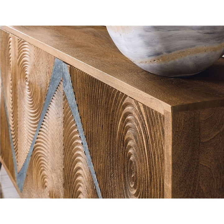 Commerce And Market - Vortex Credenza - Light Brown