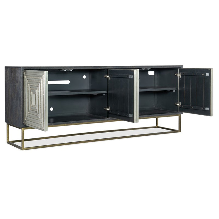 Commerce And Market - Dimensions Credenza - Dark Gray