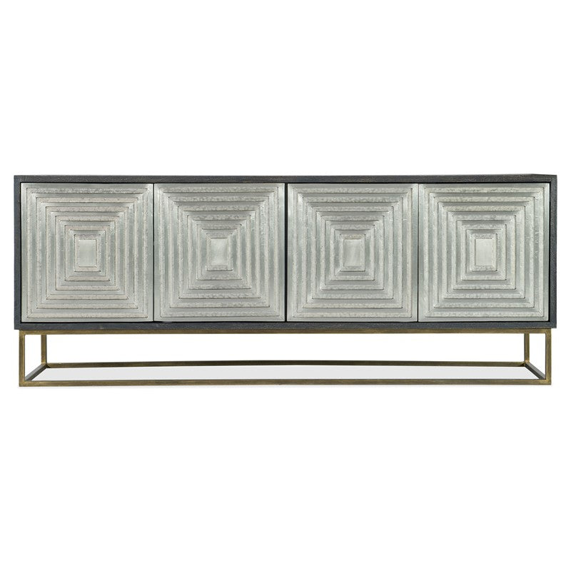 Commerce And Market - Dimensions Credenza - Dark Gray