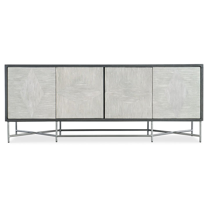 Commerce And Market - Fine Lines Credenza - Dark Gray