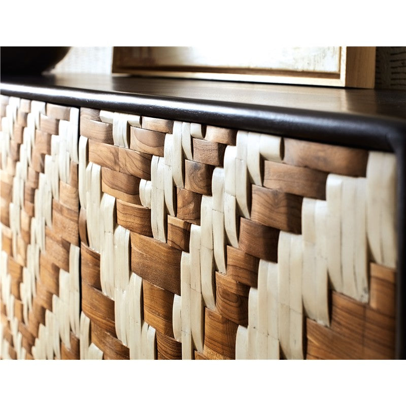 Commerce And Market - Entwined Credenza - Black