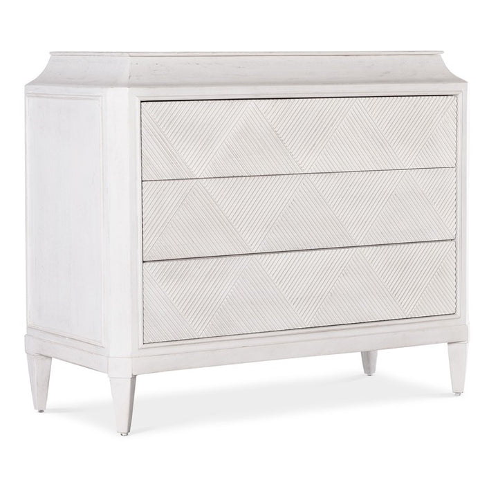 Commerce And Market - Argyle Three-Drawer Chest - White