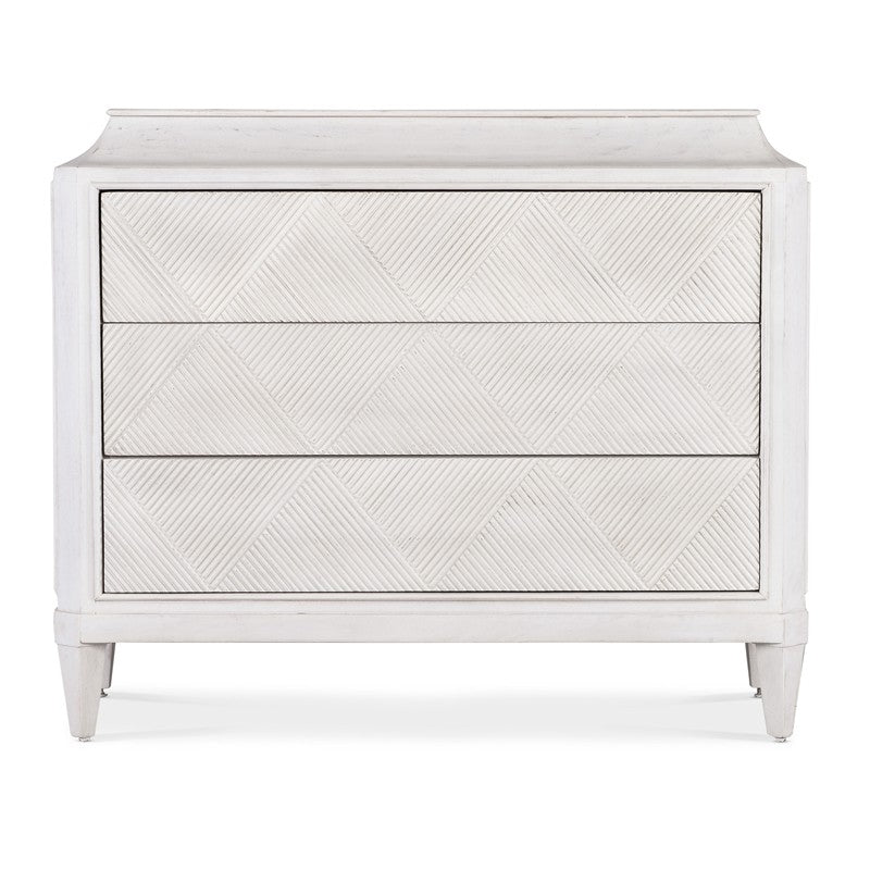 Commerce And Market - Argyle Three-Drawer Chest - White
