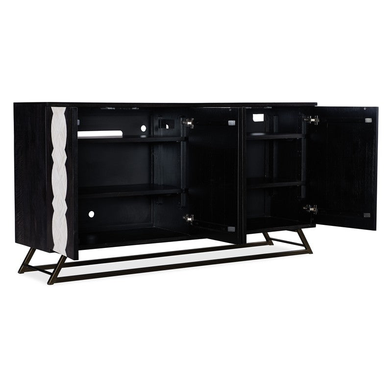 Commerce And Market - Moroccan Modern Credenza - Black