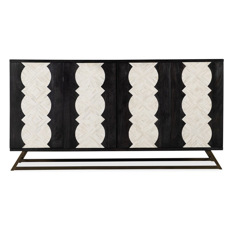 Commerce And Market - Moroccan Modern Credenza - Black