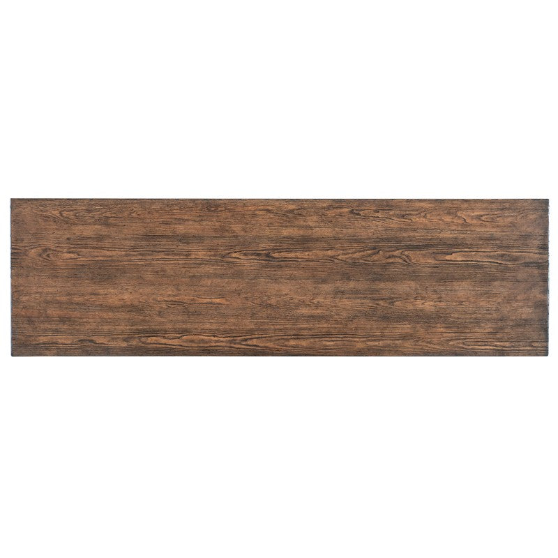 Commerce And Market - Safari Credenza - Dark Brown