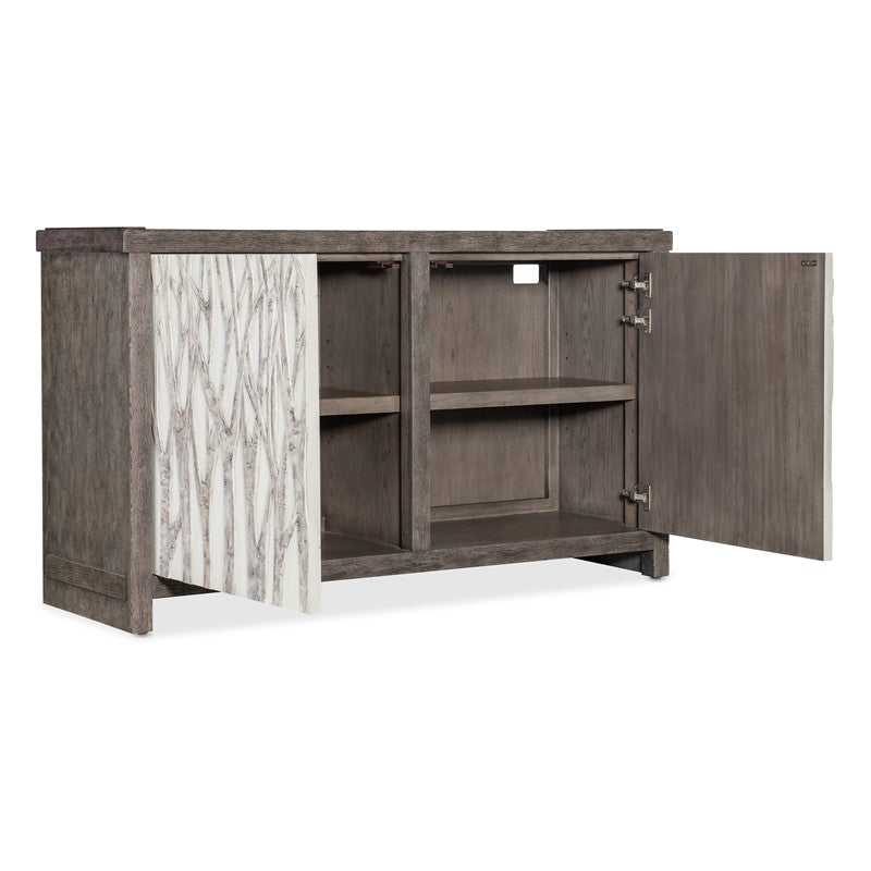 Commerce And Market - Aspen Grove Door Chest - Dark Gray