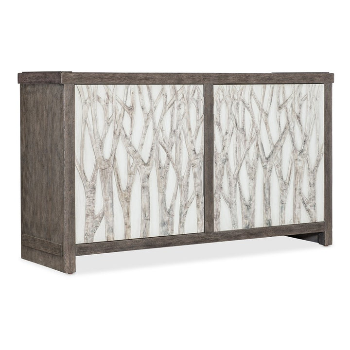 Commerce And Market - Aspen Grove Door Chest - Dark Gray