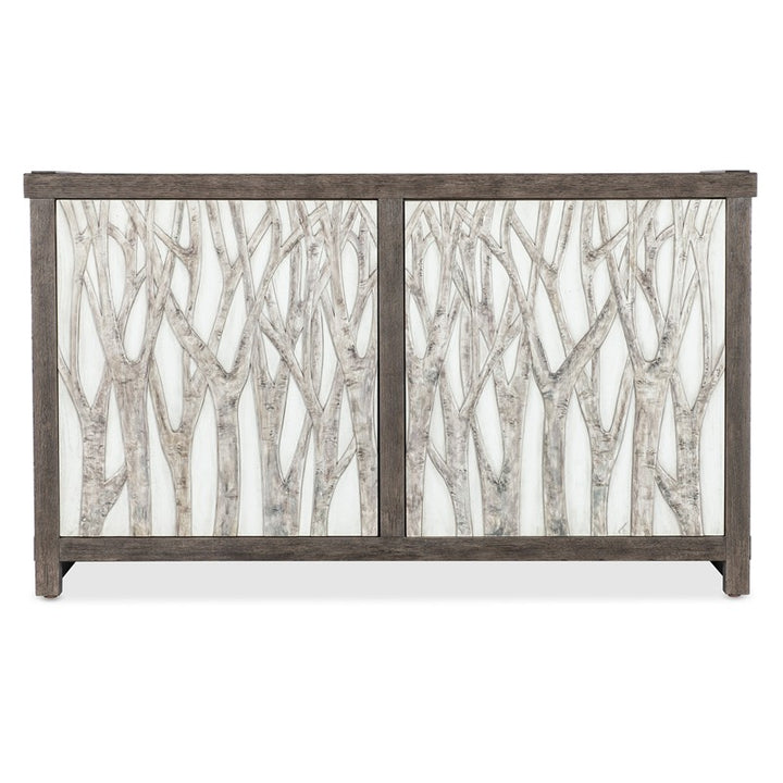 Commerce And Market - Aspen Grove Door Chest - Dark Gray